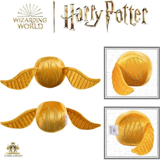 Peluche Snitch Dorada Harry Potter 10 Cms