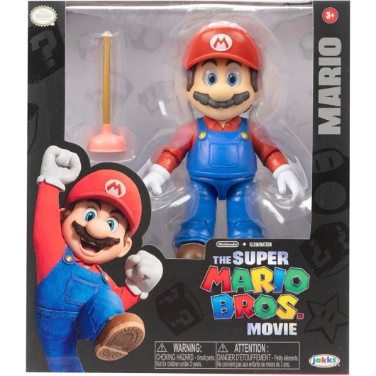 Figura Super Mario Bros La Película Articulada 13 Cms