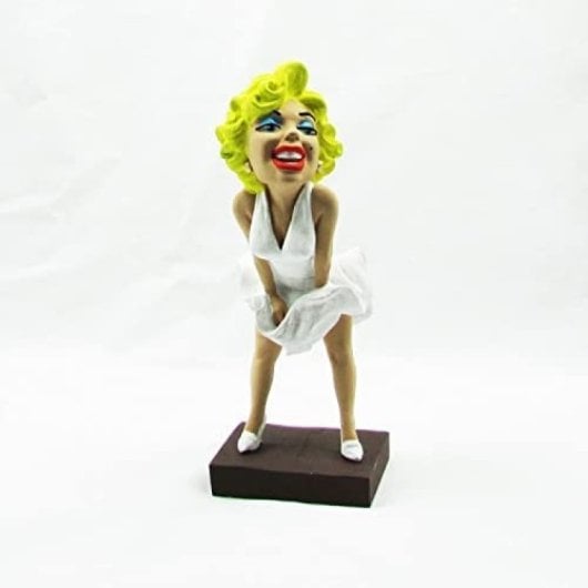 Figura Marilyn Monroe Artesanal 20 Cms