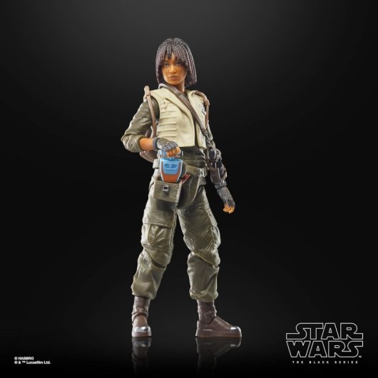 Figura Osha Aniseya Star Wars The Acolyte Black Series Articulada 15 Cms