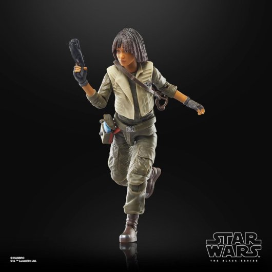 Figura Osha Aniseya Star Wars The Acolyte Black Series Articulada 15 Cms
