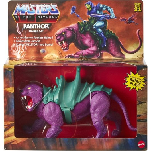 Figura Panthor Master Del Universo Origins Articulada 18 Cms