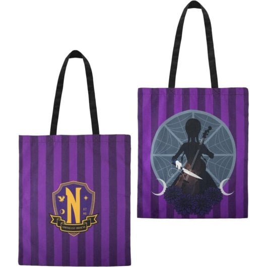 Bolsa Tote Wednesday Con Cello 42 X 38 Cms