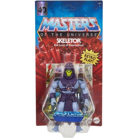 Figura Skeletor Master Of The Universe Articulada 14 Cms