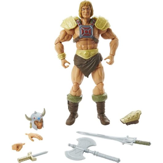 Figura He-man New Eternia Masterverse Masters Del Universo Articulada 18 Cms