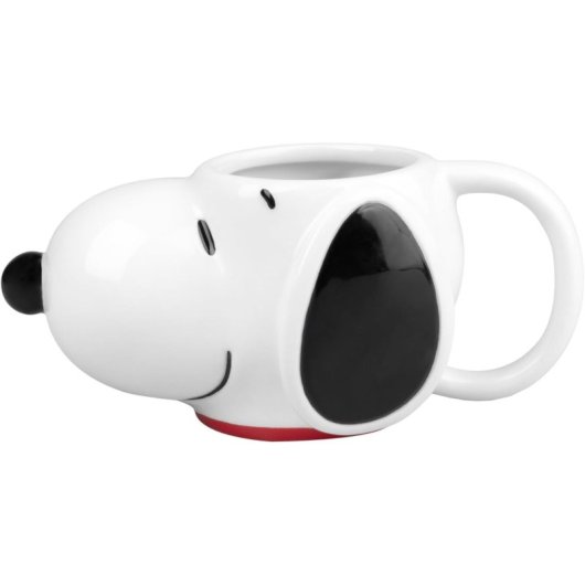 Taza Cabeza 3d Snoopy 450 Mls
