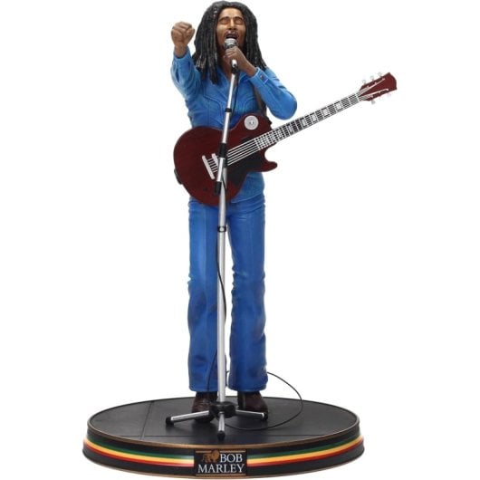 Figura Bob Marley Live At The Rainbow '77 Iconics Estatua 18 Cms