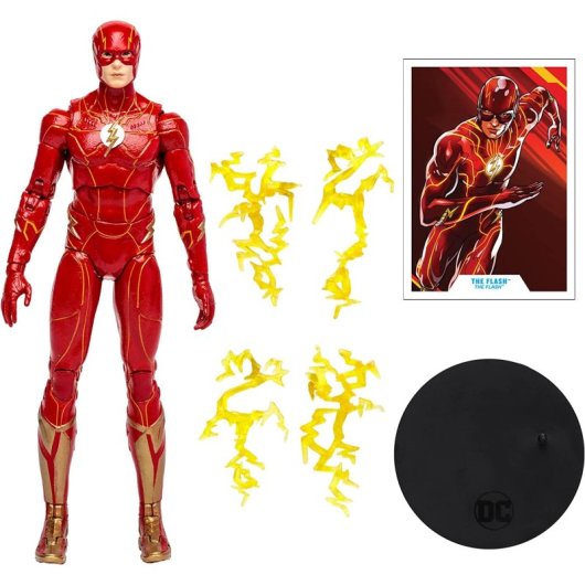 Figura Flash The Flash Dc Multiverse Articulada 18 Cms