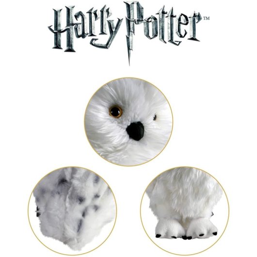Peluche Hedwig Harry Potter 25 Cms