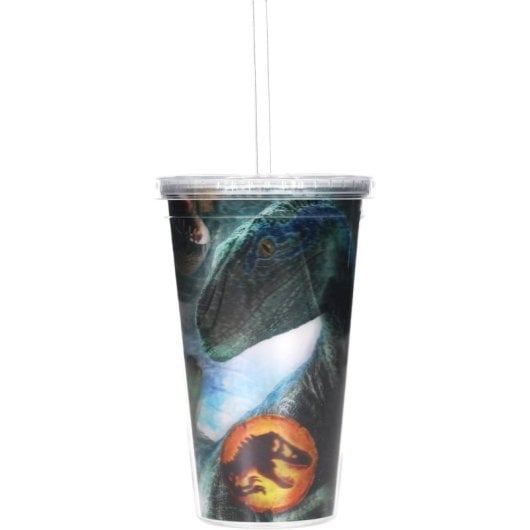 Vaso Lenticular Jurassic World Dominion Biosync 500 Mls