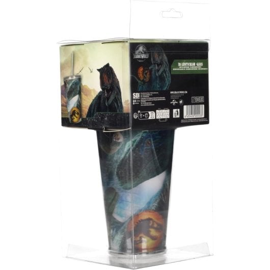 Vaso Lenticular Jurassic World Dominion Biosync 500 Mls