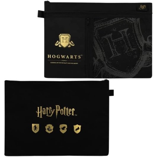 Estuche Hogwarts Harry Potter 3 Compartimentos