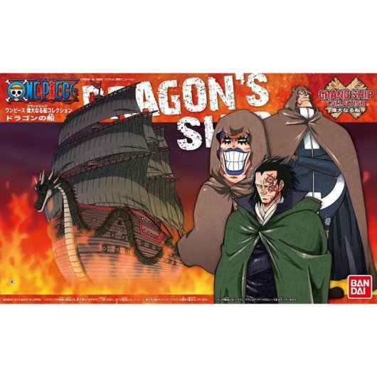 Réplica Dragon Ship One Piece The Grandline Collection 15 Cms