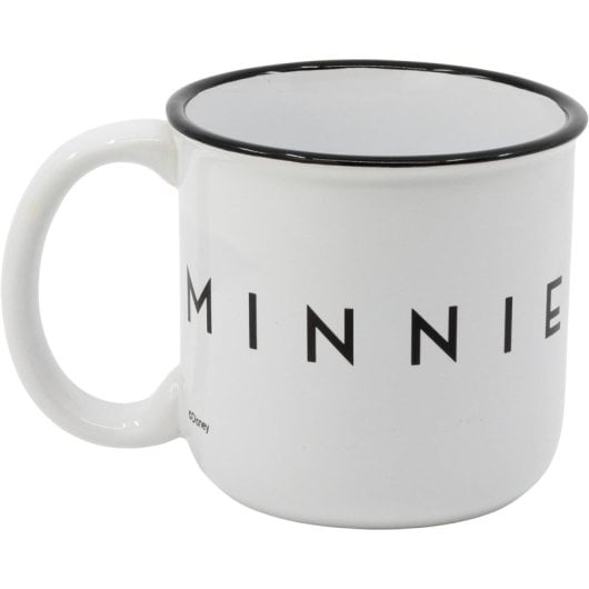 Taza Minnie Mouse Mickey Mouse Disney Cerámica 400 Ml