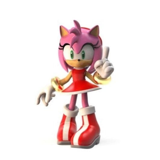 Figura Amy Rose Sonic 9 Cms