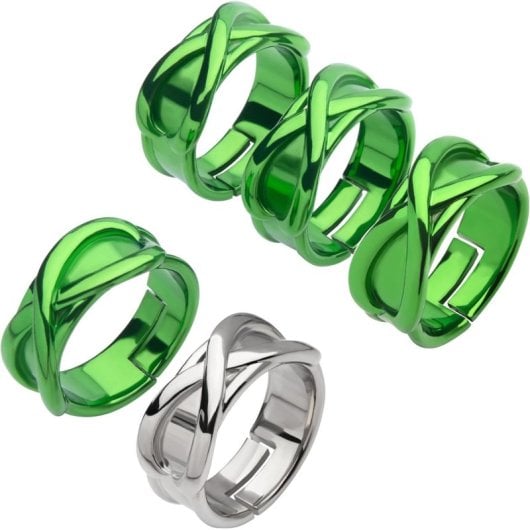 Set Réplicas 5 Anillos Rings Of Time Dragon Ball Super