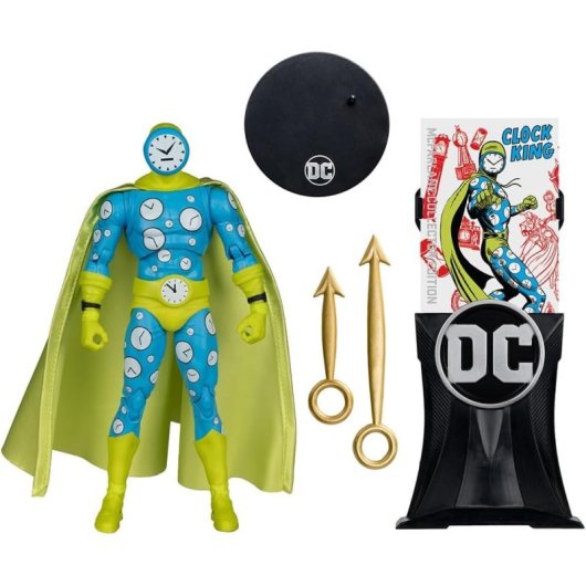 Figura Clock King Dc Multiverse Collector Edition Articulada 18 Cms