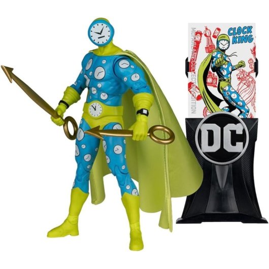 Figura Clock King Dc Multiverse Collector Edition Articulada 18 Cms
