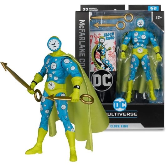 Figura Clock King Dc Multiverse Collector Edition Articulada 18 Cms