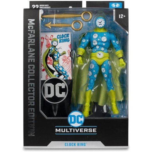 Figura Clock King Dc Multiverse Collector Edition Articulada 18 Cms