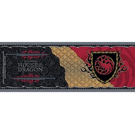 Taza House Of The Dragon Targaryen Cerámica 320 Mls