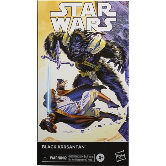 Figura Black Krrsantan Star Wars Black Series Articulada 15 Cms
