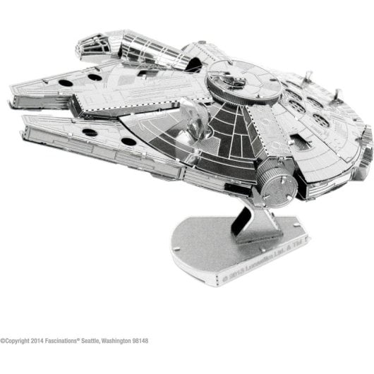 Maqueta Halcón Milenario Star Wars De Metal 3d