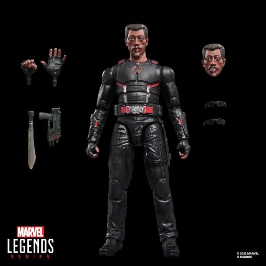 Figura Blade Deadpool & Wolverine Marvel Articulada 15 Cms