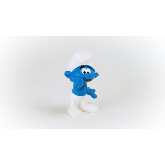 Figura Pitufo Miedoso 5,5 Cms