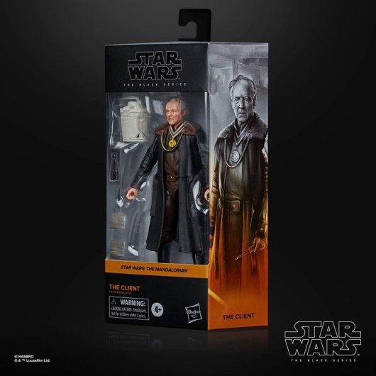 Figura The Client The Mandalorian Star Wars The Black Series Articulada 15 Cms