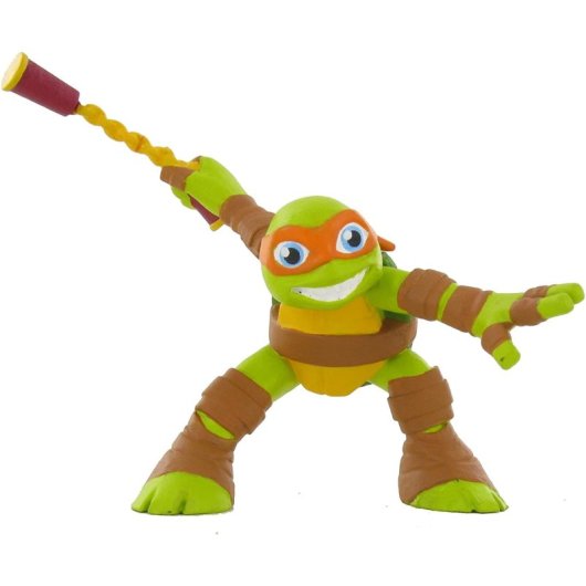 Figura Michelangelo Tortugas Ninja 9 Cms