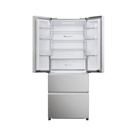 Réfrigérateur Combiné Haier HFR3718ENMM Total No Frost 177,5cm 402L E Inox WiFi
