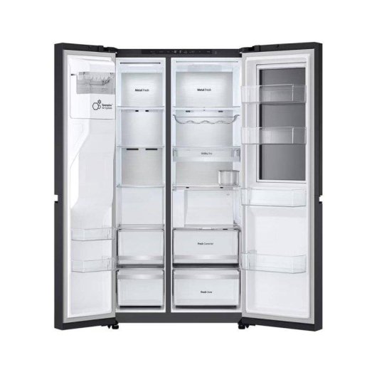 Frigorífico Americano LG GSXE90EVDD No Frost 179 cm 628 L D Preto WiFi