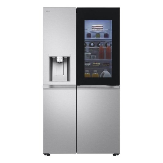 Frigorífico Americano LG GSXE91MBAD No Frost 179cm 628L D Cinzento Metálico WiFi