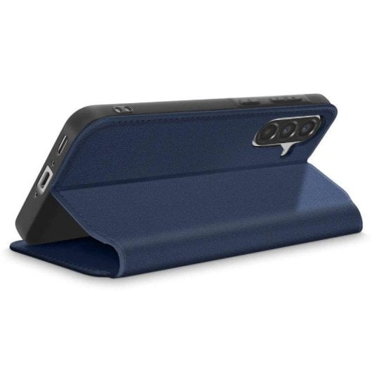 Capa para Telemóvel Avizar Folio Couro Sintético Azul Magnética para Galaxy A56 A36