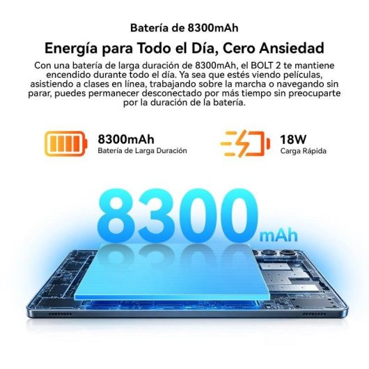 Tablet OSCAL Bolt 2 WiFi + 4G 11" 8GB 128GB Cinzento com Teclado e Stylus Pen