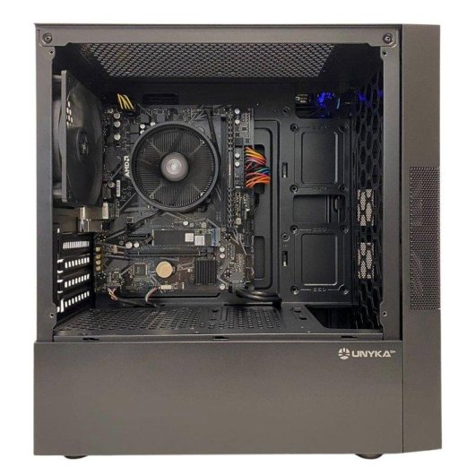 Desktop PC Tecnowake Wakedesk V2 MaxG AMD Ryzen 5 3400G 16GB 1TB SSD Windows 11 Pro RGB WiFi