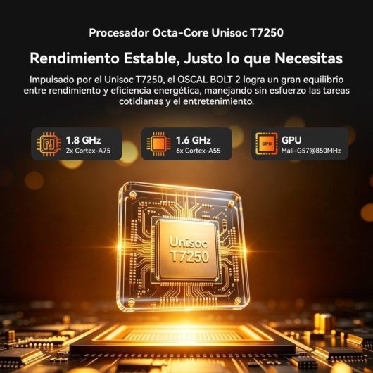Tablet OSCAL Bolt 2 WiFi + 4G 11" 3GB 128GB Cinzento con Teclado y Stylus Pen