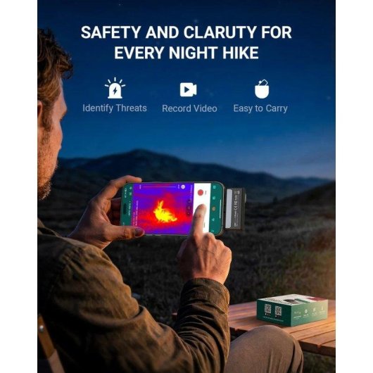 Camera termica Vantrue Ts2 512x384 USB-C 25 Hz