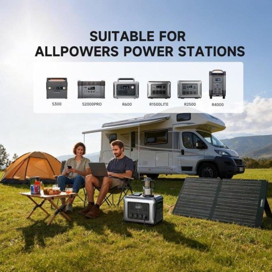 Pannello Solare Allpowers SE100 100W – Portatile – Pieghevole – IP68