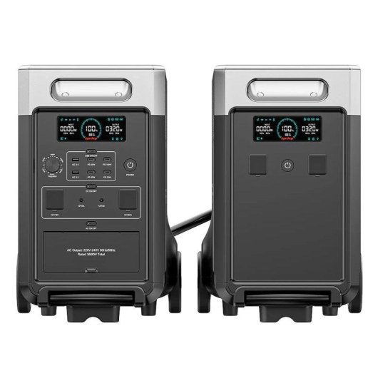 Estación de energía AFERIY P310B 3840Wh Batería LiFePO4 2 puertos USB Carga solar