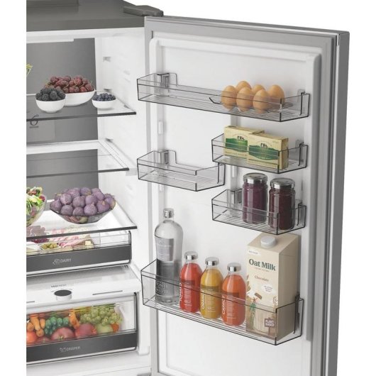 Réfrigérateur Combi Whirlpool WHK 26372 X5EA1 Defrost 186,5cm 370L D Gris