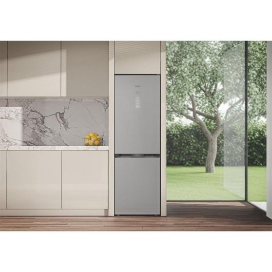 Réfrigérateur Combi Whirlpool WHK 26372 X5EA1 Defrost 186,5cm 370L D Gris