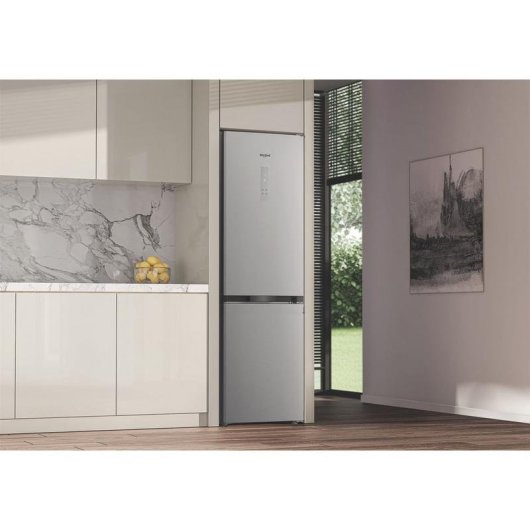 Réfrigérateur Combi Whirlpool WHK 26372 X5EA1 Defrost 186,5cm 370L D Gris