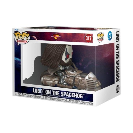 Figura de vinil Funko Pop Ride Supergirl - Lobo On The Spacehog