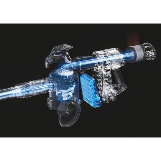 Akku Staubsauger Hoover HF401H 240W 30 Minuten Anti-Verheddern Schwarz Silber