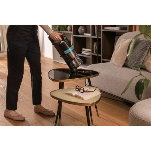 Aspiradora sin Bolsa Hoover HF1P10PX 165W 45 min Cepillo Motorizado Negro Turquesa