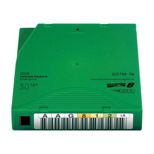 Cartouche de donnees HPE LTO-8 Ultrium RW 12 To/30 To