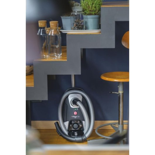 Aspirador com Saco Hoover H-ENERGY 300 HE320PET 850W 4L EPA Preto