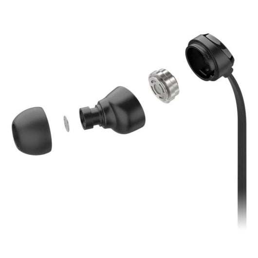 Auricolari Motorola EARBUDS3CS con cavo USB-C per chiamate e musica neri